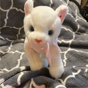 Ty FLIP the White Cat Stuffed  Plush from 1999